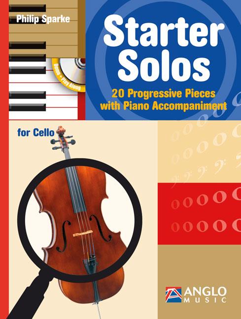 Starter Solos - 20 Progressive Pieces with Piano Accompaniment - violoncello a klavír